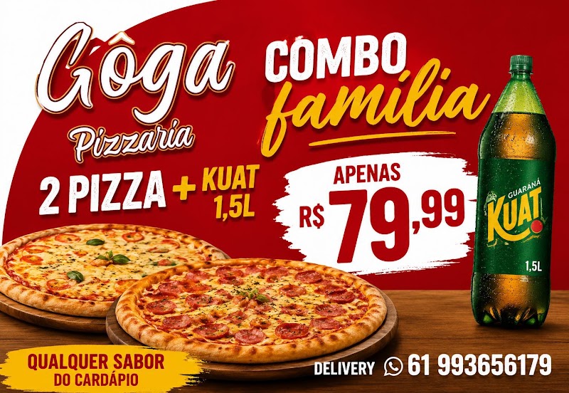 Goga Pizzaria em Samambaia